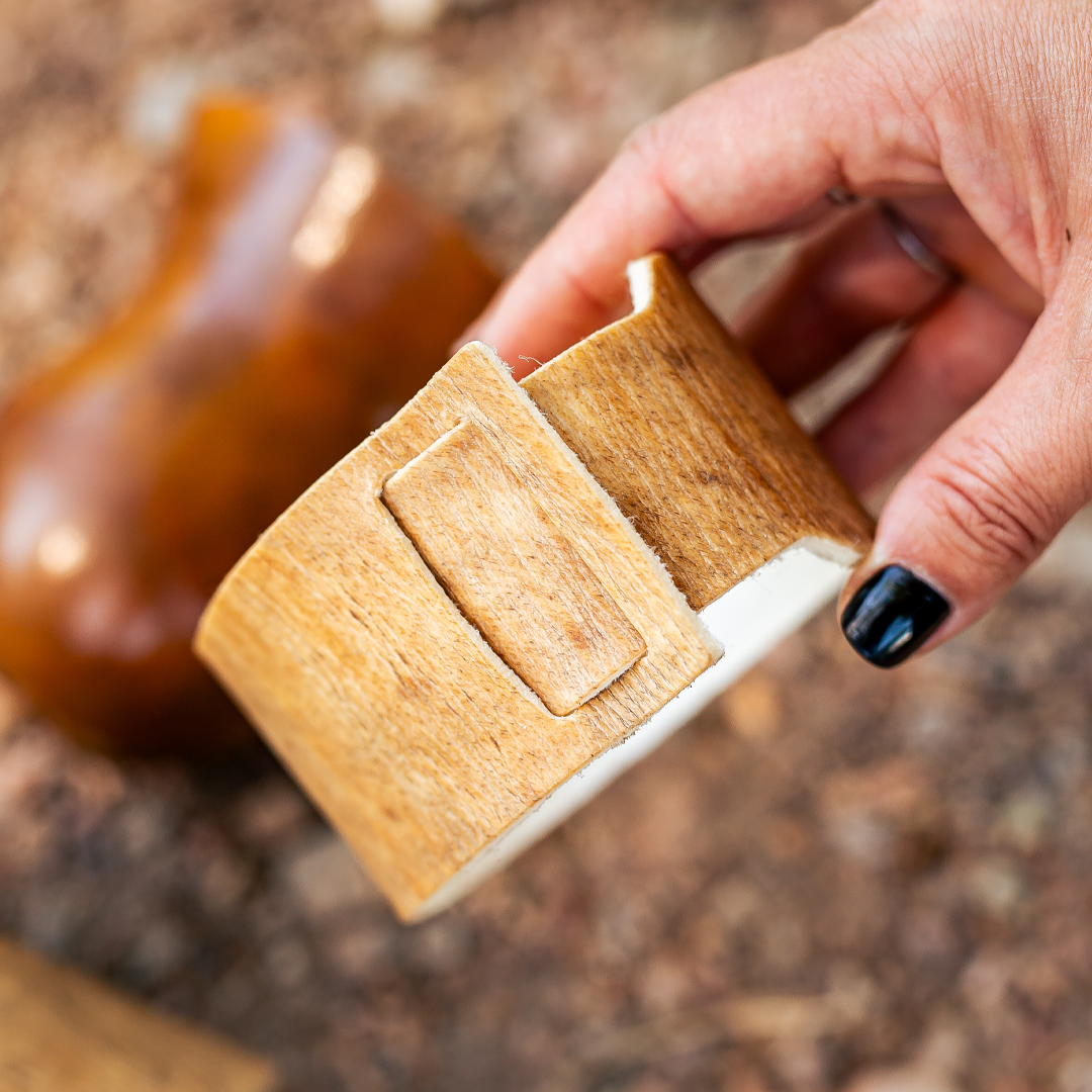 Adjustable Rawhide Leather Base