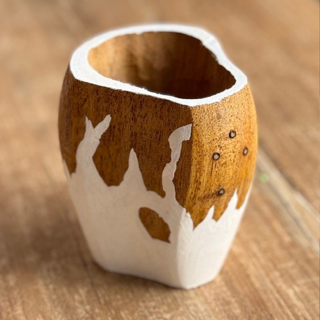 Mate Ranchero Cruz (Madera) - Rústico