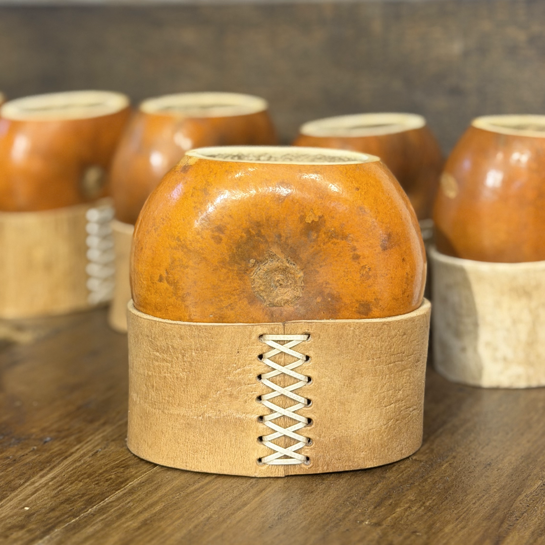 Mate Calabaza Galleta (con base) - Sin virola