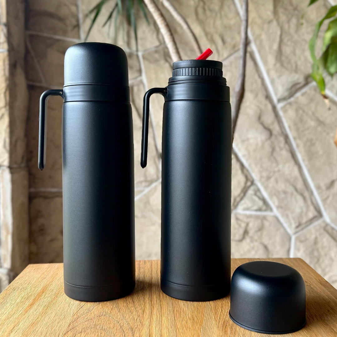 Termo Media Manija 1 LT - Negro